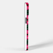 Coques Case-Mate iPhone Flore géométrique rose et vert (Verso / Droite)