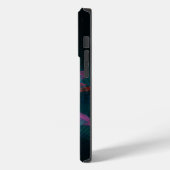 Coques Case-Mate iPhone Flore Mandala Flowers Orange Red Blue Abstract (Verso / Gauche)