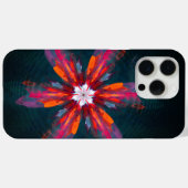 Coques Case-Mate iPhone Flore Mandala Flowers Orange Red Blue Abstract (Verso (horizontal))