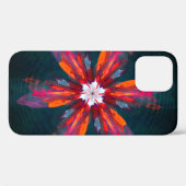 Coques Case-Mate iPhone Flore Mandala Flowers Orange Red Blue Abstract (Verso (horizontal))