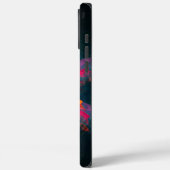 Coques Case-Mate iPhone Flore Mandala Flowers Orange Red Blue Abstract (Verso / Gauche)