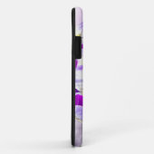 Coques Case-Mate iPhone Flore motif violet simple et subtile (Dos/Droite)