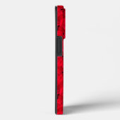 Coques Case-Mate iPhone Flore romantique rouge (Verso / Droite)