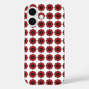 Coques iPhone 16 Flore rouge - iPhone 6/6, à peine là