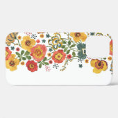 Coques Case-Mate iPhone Flore stylisée : Aquarelle Design sans joint. (Verso (horizontal))