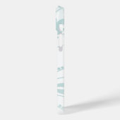 Coques Case-Mate iPhone Flore subtile en blues (Verso / Gauche)