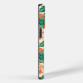 Coques Case-Mate iPhone Flore tropicale hawaïenne motif (Verso / Droite)
