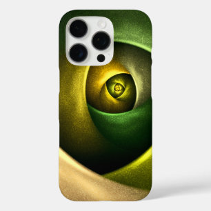Coques iPhone 16 Pro Flore verte Florale moderne Art Abstrait Motif #23