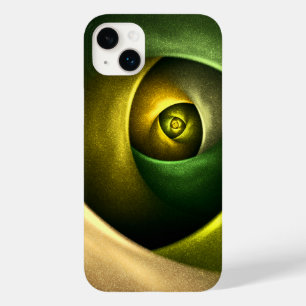 Coque Pour iPhone 14 Plus Flore verte Florale moderne Art Abstrait Motif #23