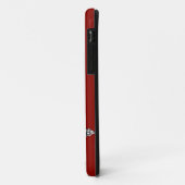 Coques Case-Mate iPhone Florence Italie en rouge (Dos/Gauche)
