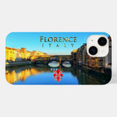 Coques Case-Mate iPhone Florence, Italie - Ponte Vecchio (Verso (horizontal))