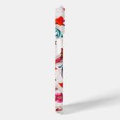 COQUES Case-Mate iPhone FLORENTINE RENAISSANCE ROUGE FLEURS, FLEURS (Verso / Droite)