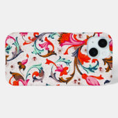 COQUES Case-Mate iPhone FLORENTINE RENAISSANCE ROUGE FLEURS, FLEURS (Verso (horizontal))