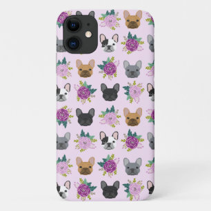 Case-Mate iPhone Case Flores de lavande de Bulldog