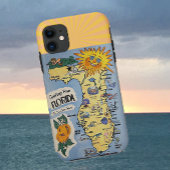 Coques Case-Mate iPhone Floride Salutations Carte Retro
