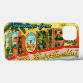 Coques Case-Mate iPhone Floride vintage (Verso (horizontal))