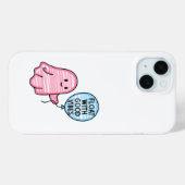 Coques Case-Mate iPhone Flotte avec de bonnes vibes joli design boo mignon (Verso (horizontal))