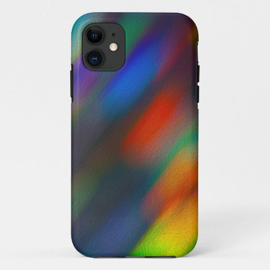 Coques Case-Mate iPhone Flou Abstrait avec texture (Dos)
