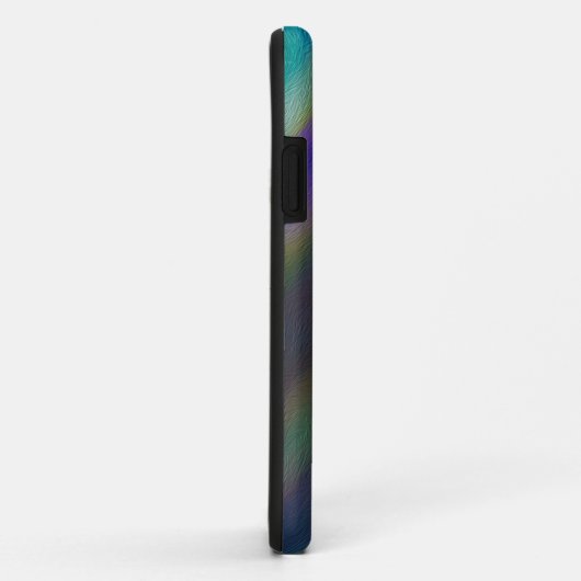 Coques Case-Mate iPhone Flou Abstrait avec texture (Dos/Droite)