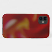 Coques Case-Mate iPhone Flou rouge Abstrait (Dos (Horizontal))