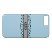 Coques Case-Mate iPhone Flourish Gray Deco (Dos (Horizontal))