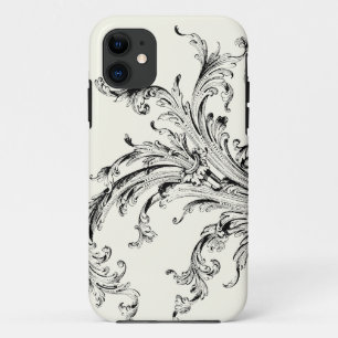 Etui iPhone Case-Mate Flourish vintage graphique