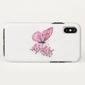 Coques Case-Mate iPhone Flower Butterfly (Dos (Horizontal))