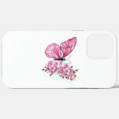 Coques Case-Mate iPhone Flower Butterfly (Verso (horizontal))