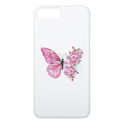 Coques Case-Mate iPhone Flower Butterfly (Dos)