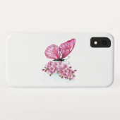 Coques Case-Mate iPhone Flower Butterfly (Dos (Horizontal))