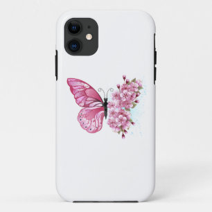 Case-Mate iPhone Case Flower Butterfly