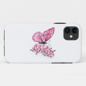 Coques Case-Mate iPhone Flower Butterfly (Dos (Horizontal))