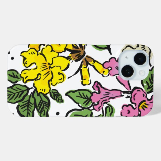 Coques Case-Mate iPhone  Flower case (Verso (horizontal))
