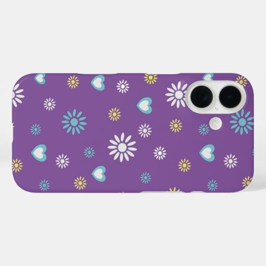 Coques Case-Mate iPhone Flower case Iphone 16  (Verso (horizontal))