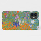 Coques Case-Mate iPhone Flower Garden by Gustav Klimt (Dos (Horizontal))