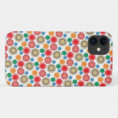Coques Case-Mate iPhone Flower Power en rangées 002 (Dos (Horizontal))