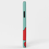 Coques Case-Mate iPhone Flower rouge hibiscus (Dos/Droite)