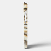 Coques Case-Mate iPhone Flowerhead Fresco sur Tan Arrière - plan (Verso / Gauche)