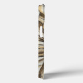 Coques Case-Mate iPhone Flowerhead Fresco sur Tan Arrière - plan (Verso / Droite)