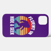 Coques Case-Mate iPhone Fluent dans Cacher et chercher Bigfoot drôle (Verso (horizontal))