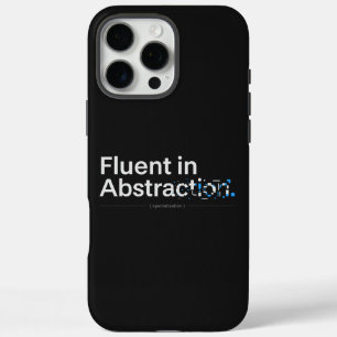 Coques iPhone 16 Pro Max Fluent en technologie d'abstraction Mode sombre De