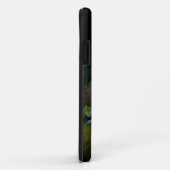 Coques Case-Mate iPhone Fluffy Chat noir en Misty Woods (Dos/Droite)