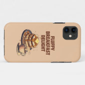 Coques Case-Mate iPhone Fluffy Pancake Petit déjeuner délicieux (Dos (Horizontal))