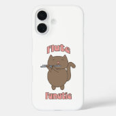 Coques Case-Mate iPhone Fluide Fanatique Chat rose (Verso)