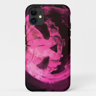 Case-Mate iPhone Case Fluide pour Jack-o'-lantern pour Neon rose chaud C
