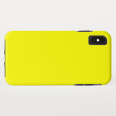 Coques Case-Mate iPhone Fluo jaune vibre délice Prêt à Customiser (Dos (Horizontal))