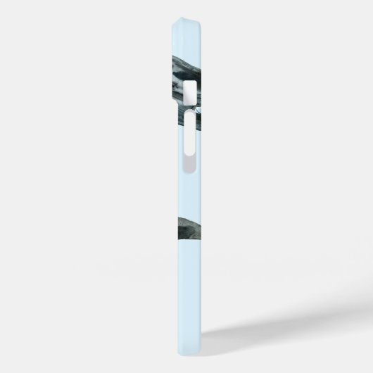 Coques Case-Mate iPhone Flurry de baleines (Verso / Gauche)