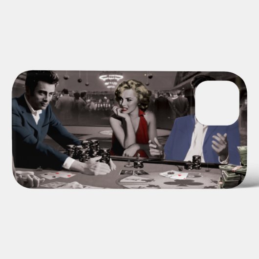 Coques Case-Mate iPhone Flush Royal (Verso (horizontal))