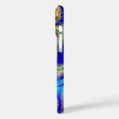 Coques Case-Mate iPhone FLUTISTE EN BLEU / Soirée Carnaval vénitien (Verso / Gauche)