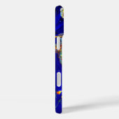 Coques Case-Mate iPhone FLUTISTE EN BLEU / Soirée Carnaval vénitien (Verso / Droite)